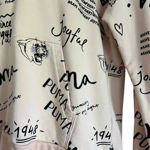 Puma Classics Logo Hoodie Size Small - Picture 6 of 11